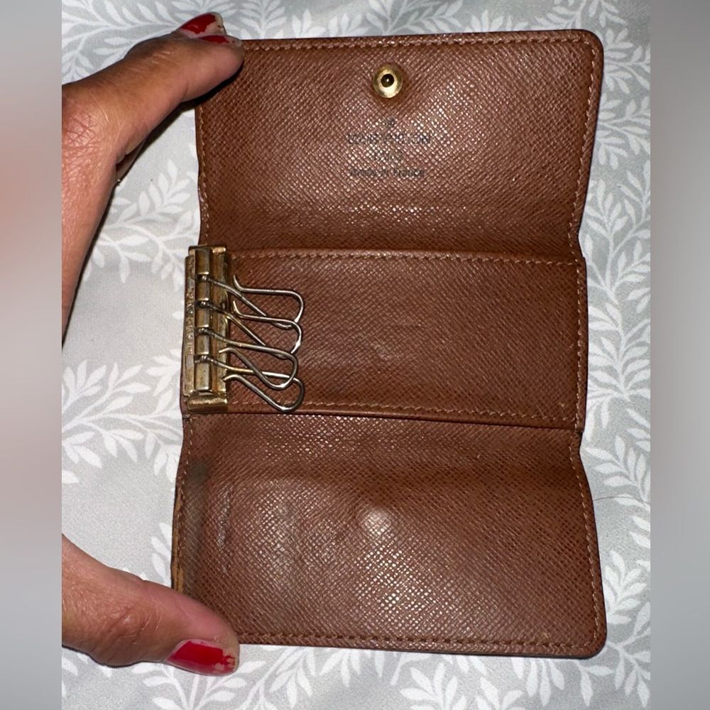 Louis Vuitton key holder Brown Monogram - Picture 3 of 10